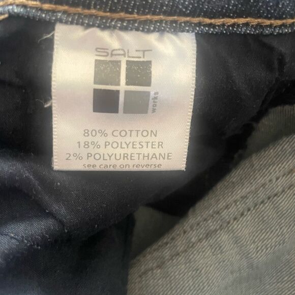 Salt Work Blue Denim Jeans Size 6P - Picture 7 of 7